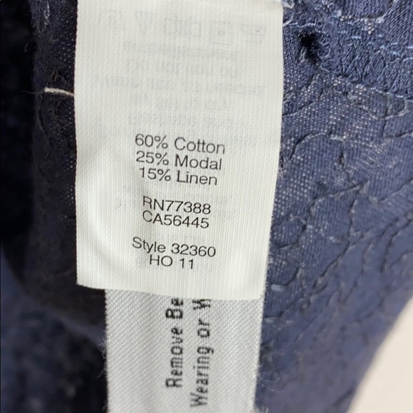 J. Crew drapey blue sequin tank XXS NWT - Picture 3 of 5